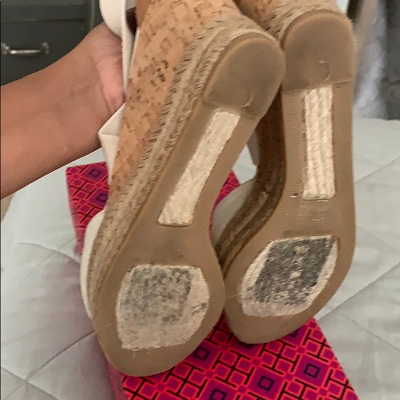 Tory Burch wedge espadrilles FITS SIZE 8 - Picture 3 of 3